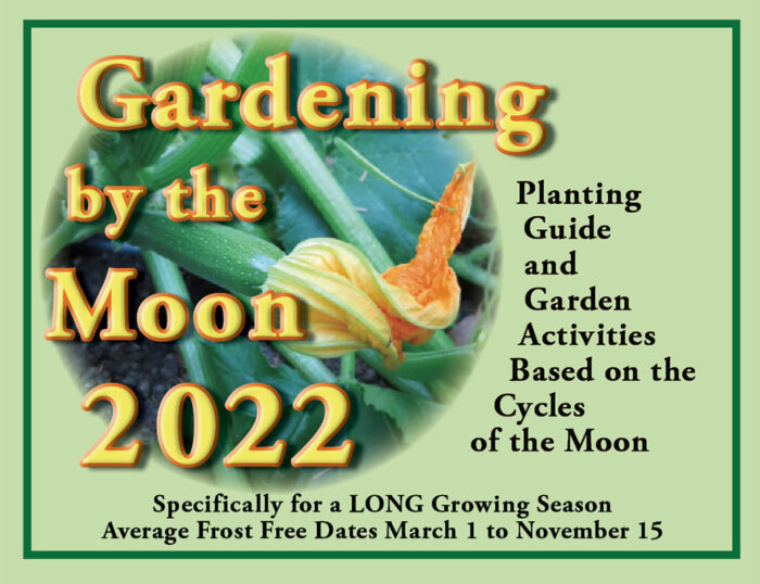 Gardening by the Moon 2022 cover